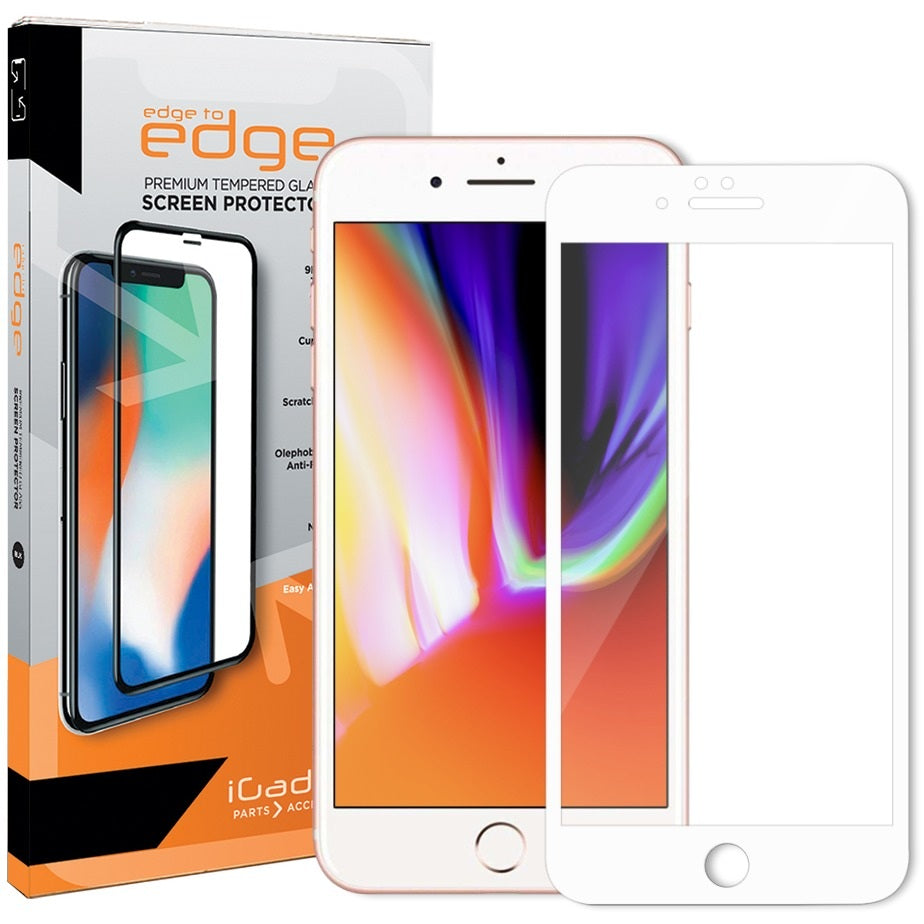 iPhone 7/iPhone 8/iPhone SE 2020/iPhone SE 2022 Glass Screen Protector 3D Gummed Ultra Clear | Full Coverage-Black Border