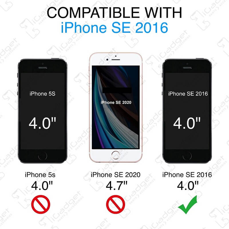 Battery is compatible with iPhone SE 2016 4.0" not with iPhone 5s 4.0" or  iPhone SE 2020 4.7'