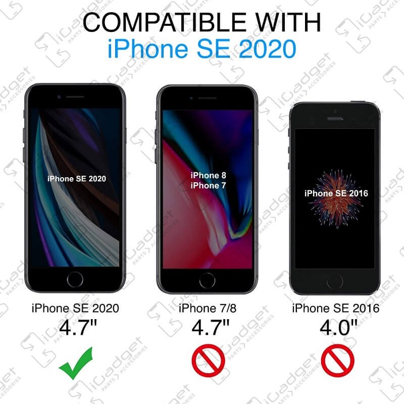 Battery is compatible with iPhone SE 2020 4.7" not with iPhone 7/8 4.7" or  iPhone SE 2016 4.0"