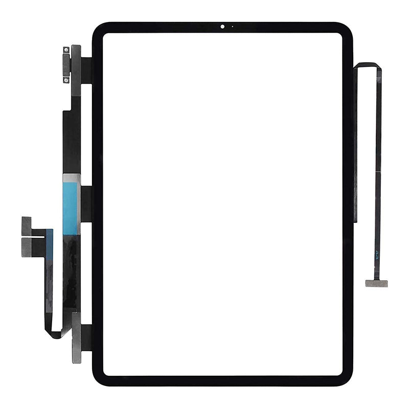 White Front Glass Touch Screen & Digitiser Replacement For IPad 2 (A1395/A1396/A1397) With Home Button & Adhesive