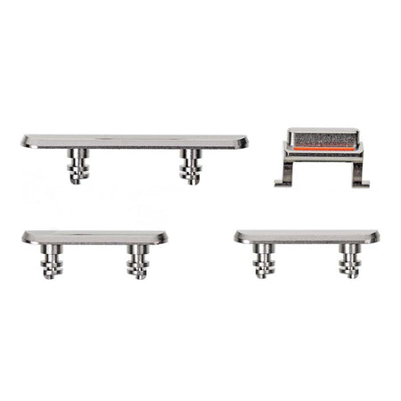 iPhone 11 Pro/11 Pro Max Full Set of 4 Chassis Case Buttons (Mute/Ringer, Volume & Power Buttons)