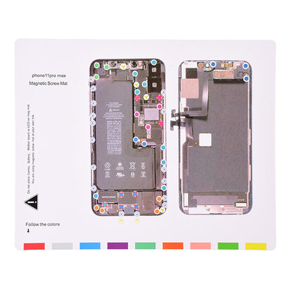iPhone 11 Pro Max Magnetic Screw Mat