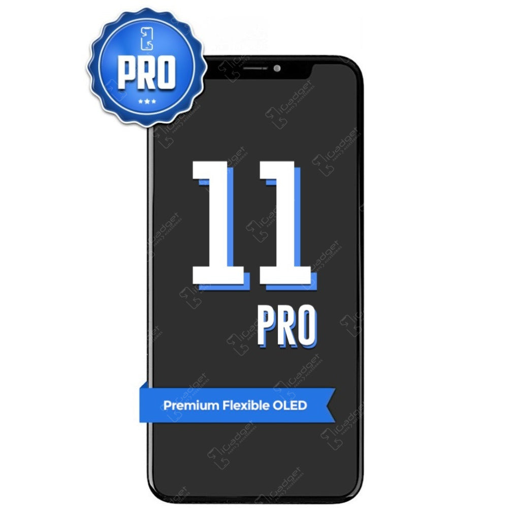 iPhone 11 Pro Premium Flexible OLED Screen Replacement | OEM IC