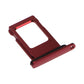 iPhone 11 Red Sim Tray in slant position