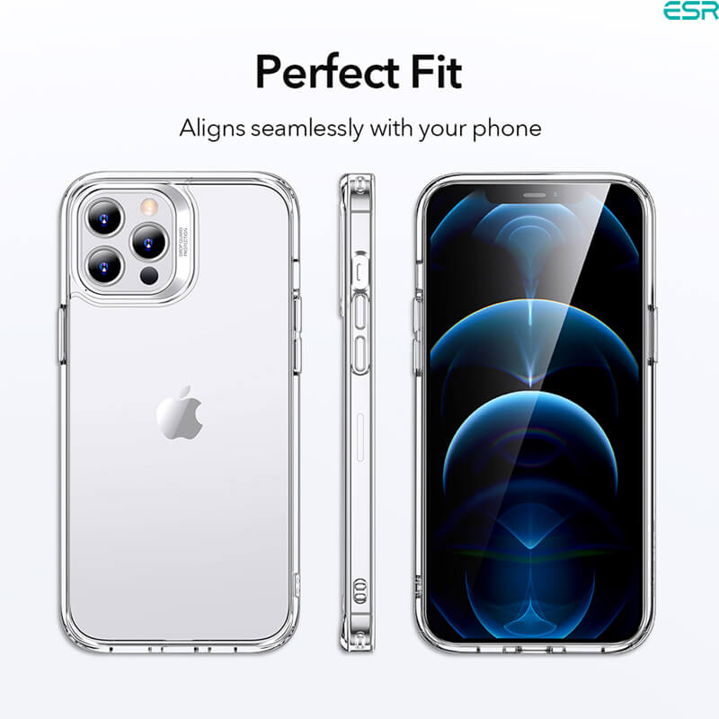 ESR iPhone 12/iPhone 12 Pro Case | Classic Hybrid Shock-Absorbing Protective Clear Bumper