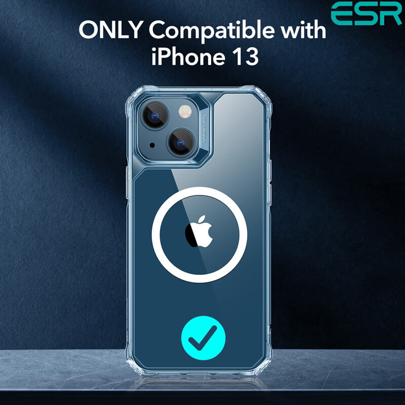 ESR iPhone 14/iPhone 13 Case | Air Armour with MagSafe HaloLock