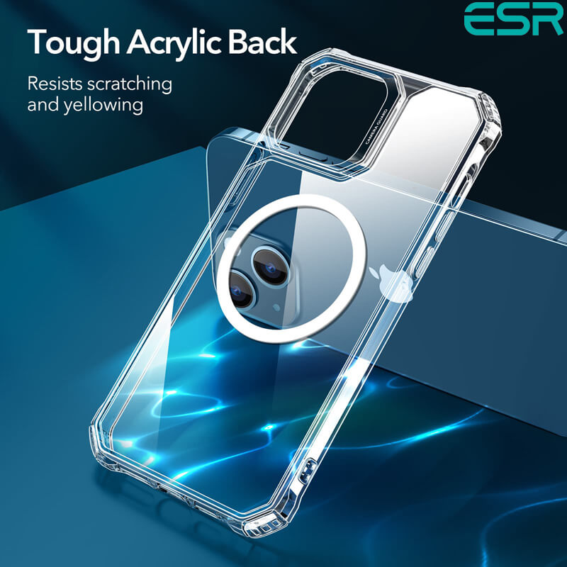 ESR iPhone 14/iPhone 13 Case | Air Armour with MagSafe HaloLock