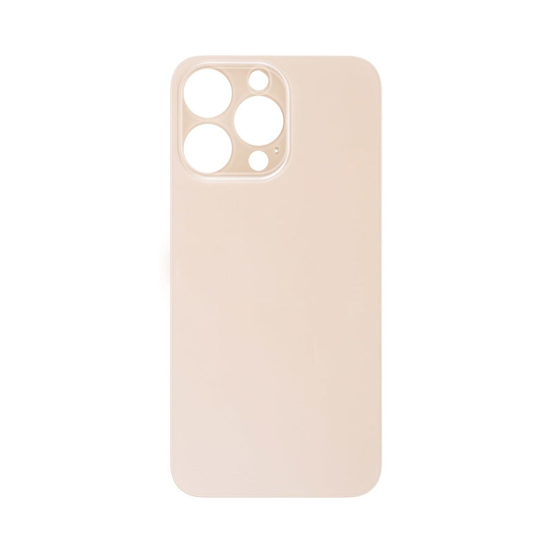 iPhone 13 Pro Gold Rear Glass Cover with Large Camera hole