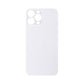 iPhone 13 Pro Max Silver Rear Glass Cover with Large Camera hole