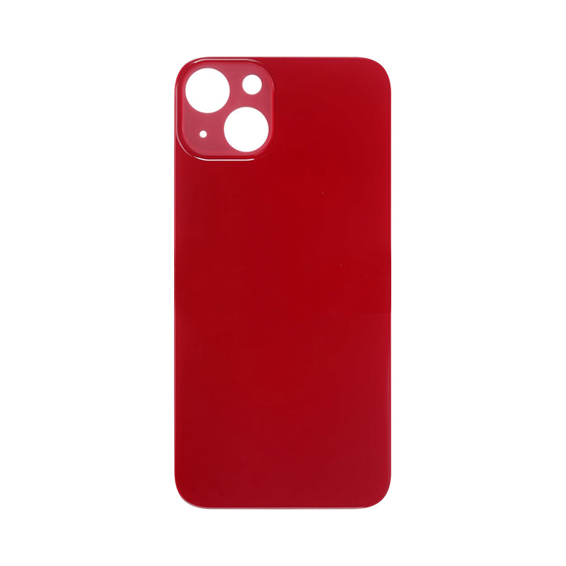 iPhone 13 Red Rear Glass Cover with Large Camera hole
