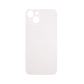 iPhone 13 Silver Rear Glass Cover with Large Camera hole