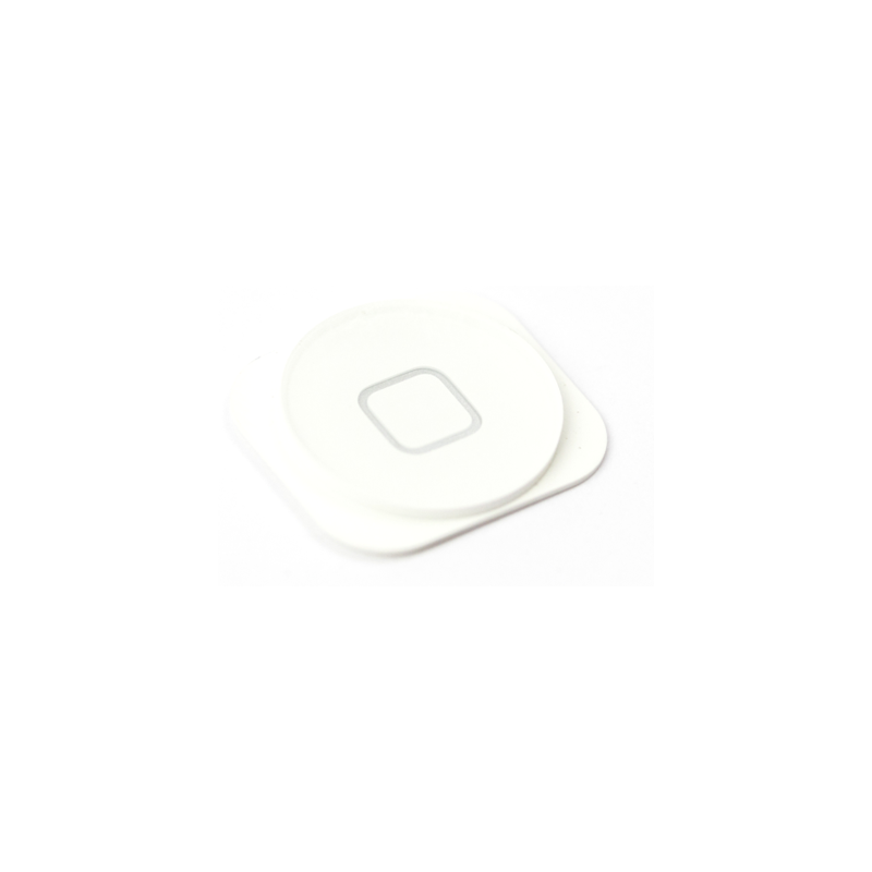 iPhone 5 White Home Button with Rubber Gasket