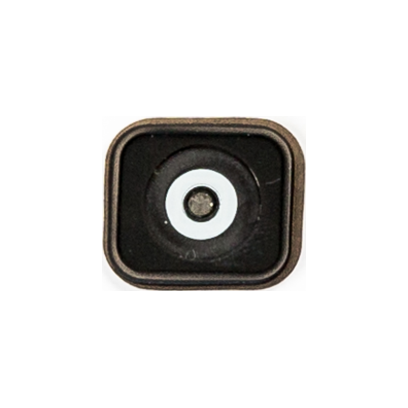 iPhone 5c Black Home Button with Rubber Gasket back