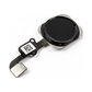 iPhone 6/6 Plus Black Home Button Complete with Rubber Gasket front
