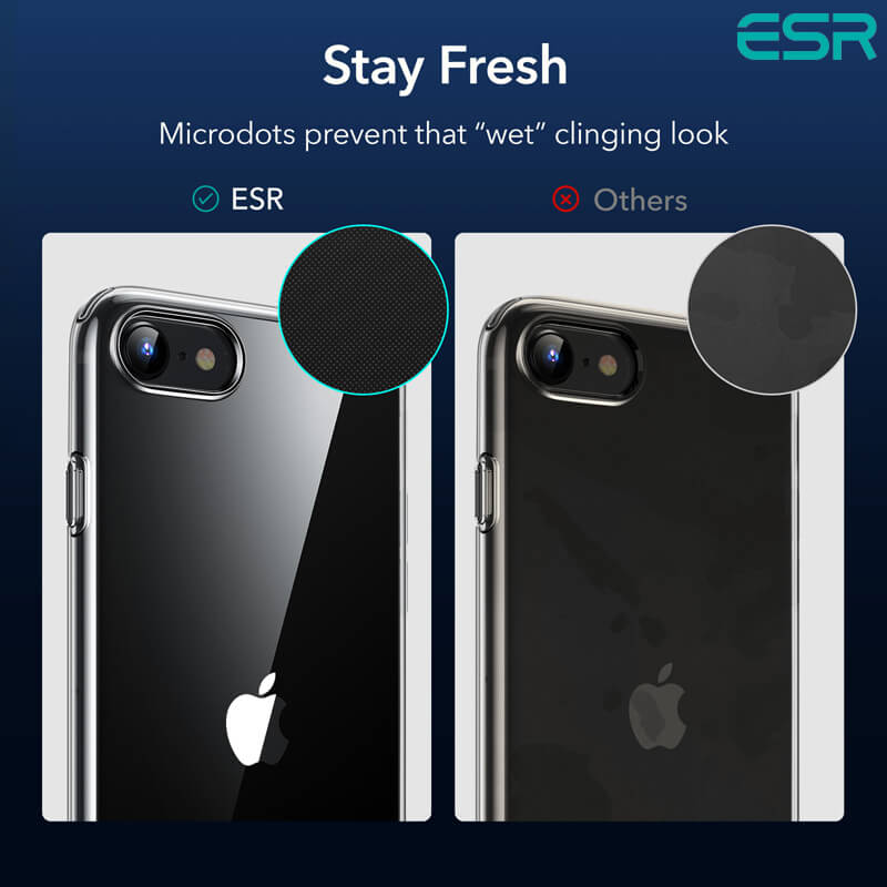 ESR iPhone SE 2nd & 3rd Gen (2020/2022)/iPhone 8/iPhone 7 Case | Essential Zero Clear