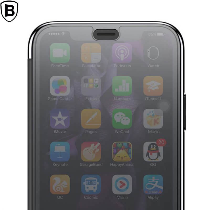 iPhone XR Case | BASEUS Touchable Flip Cover Black