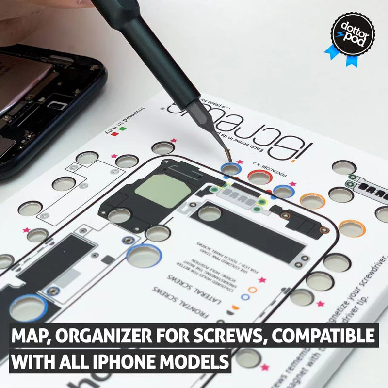 iPhone 5 iScrews Holder Mat by Dottorpod