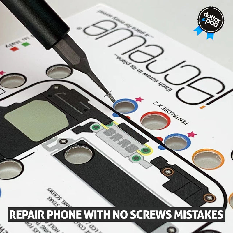 iPhone 5s/SE iScrews Holder Mat by Dottorpod
